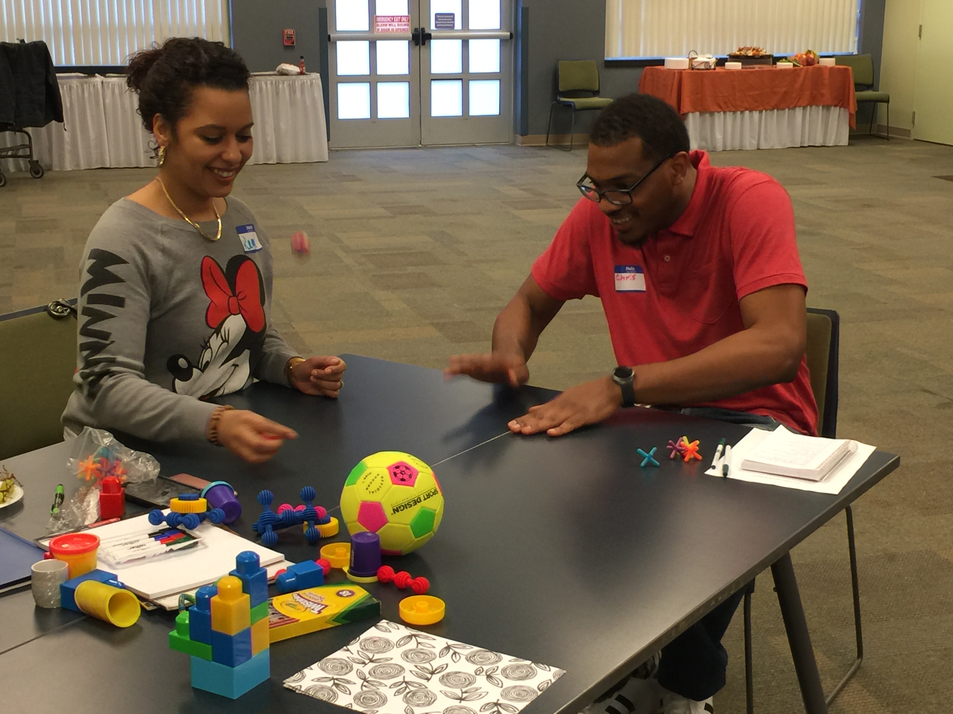 Learning to play and be creative during Trainers' Bootcamp