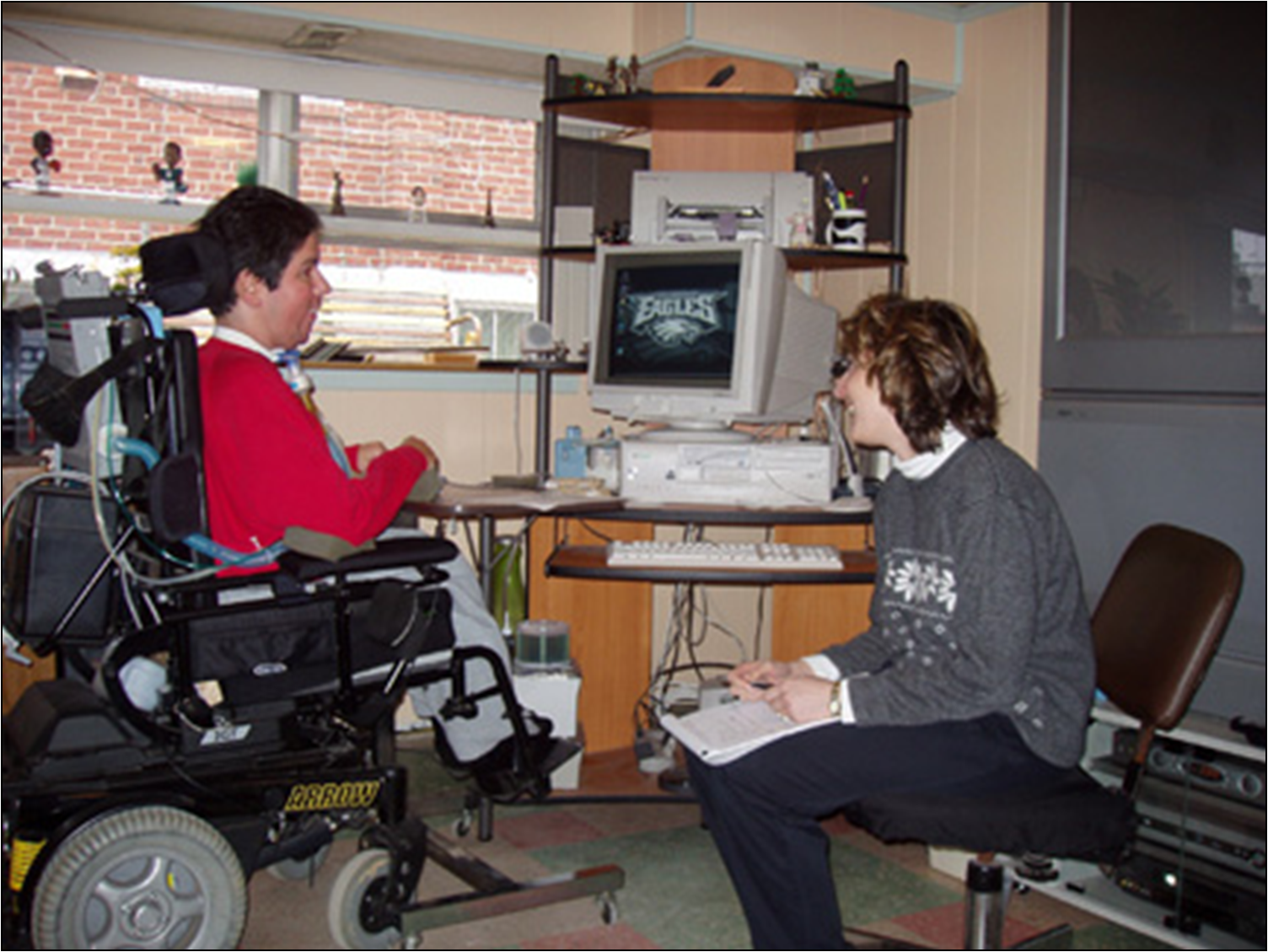 Photo of Andrew in his early days with Networks