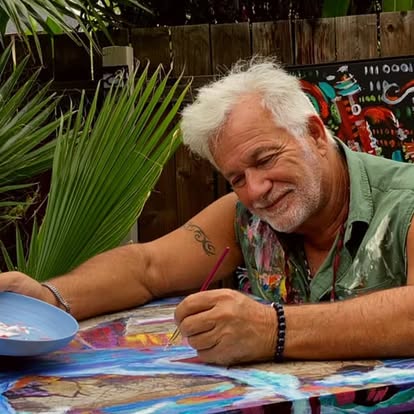 Photo from open studios