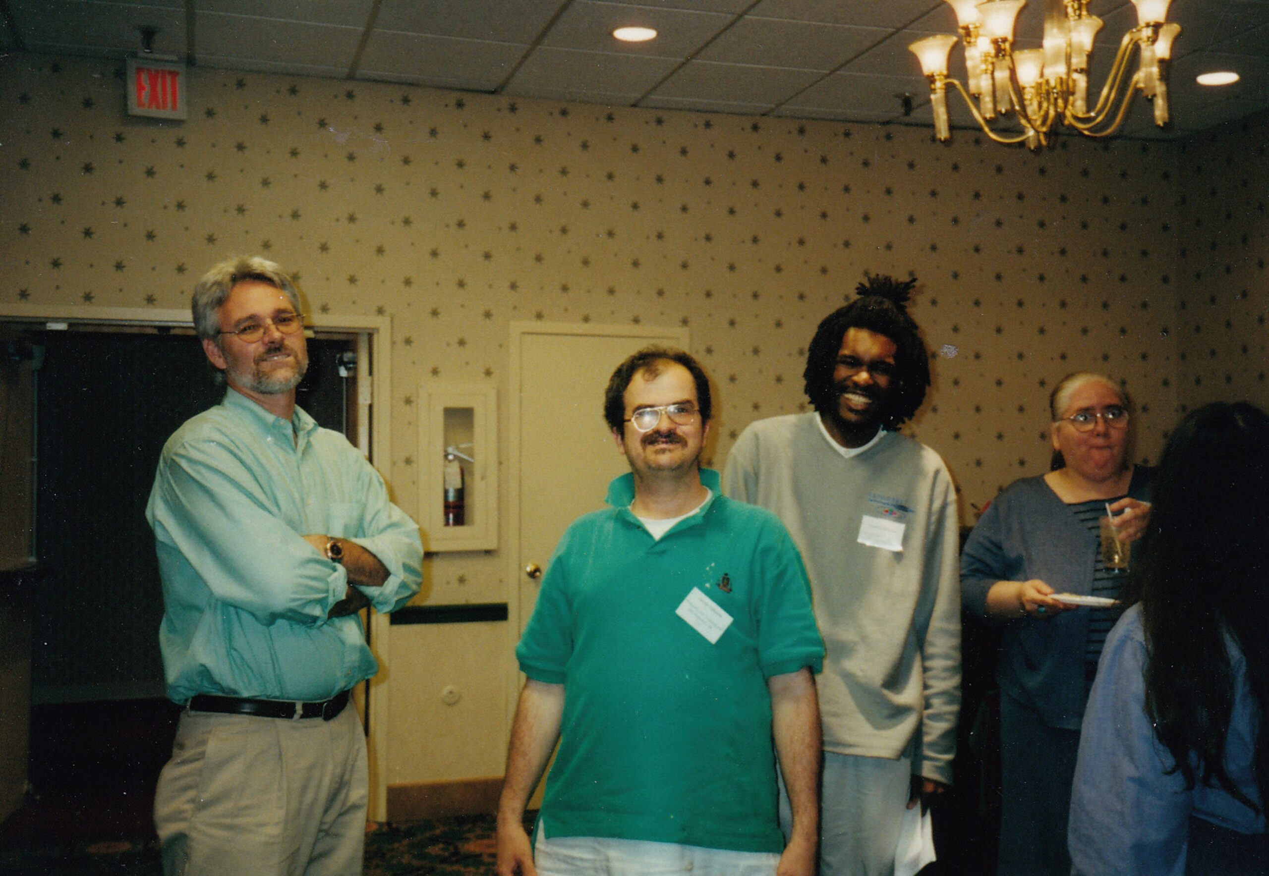 Mike, George, Diane and others at an event.