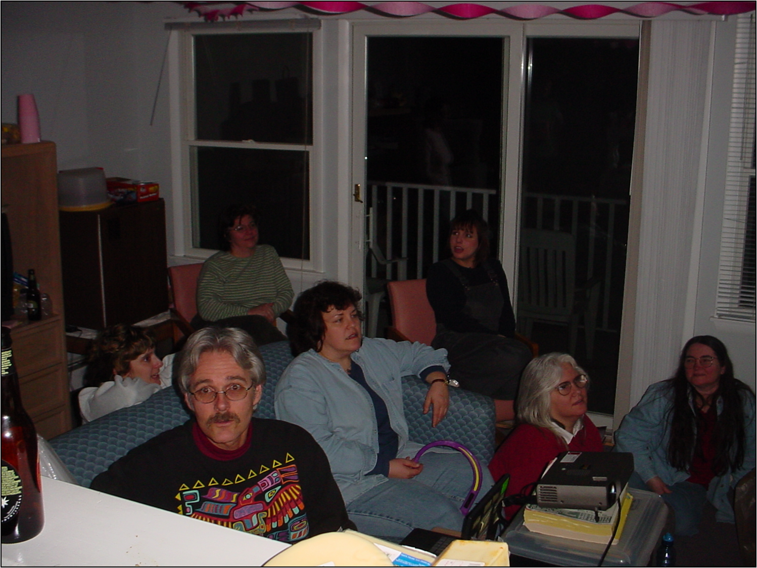 Mike, Diane, Doris, Pat, Michelle and Rosa at a Networks retreat.