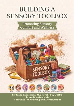 Picture of the "Building a Sensory Toolbox" book
