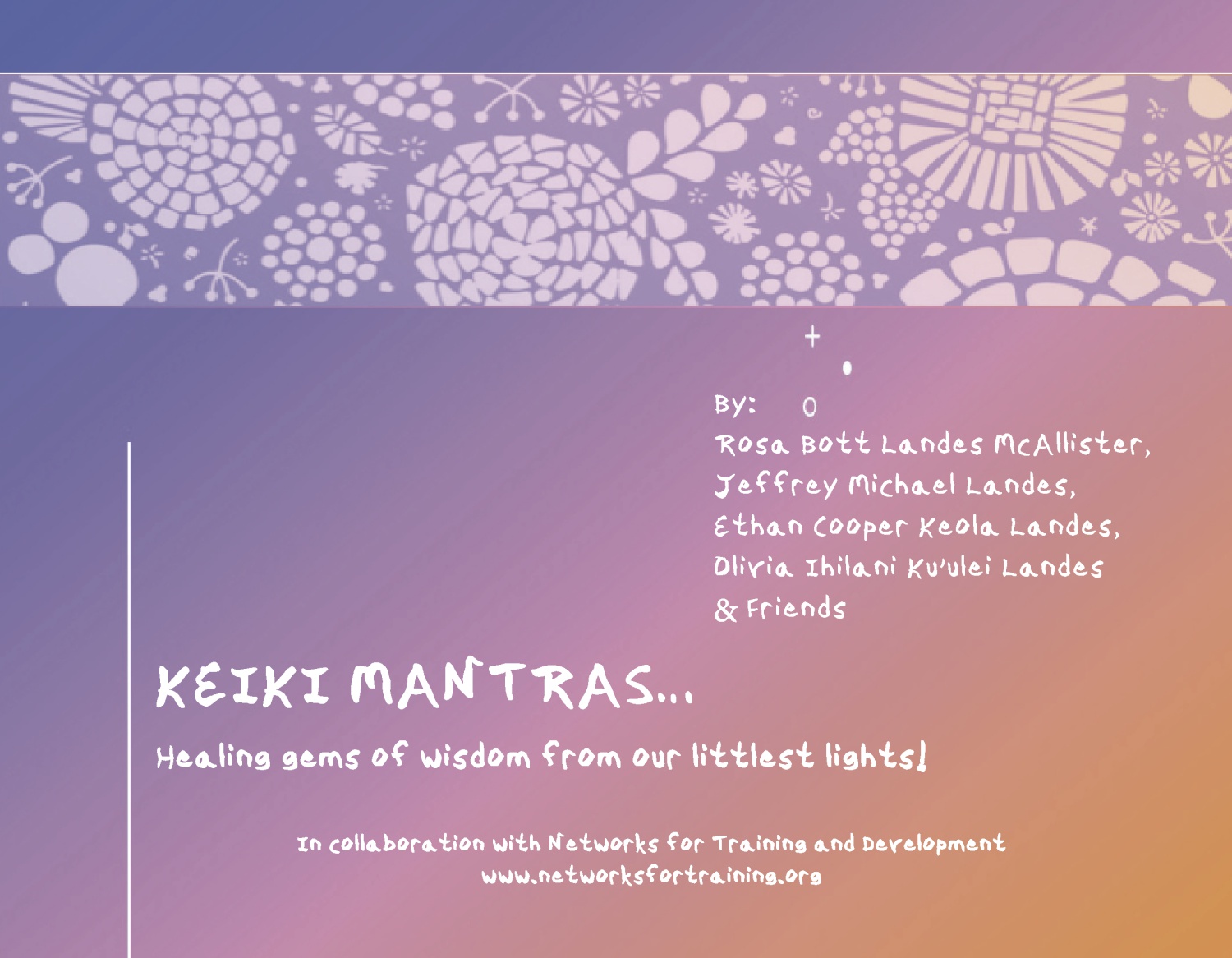 Picture of the "Keiki Mantras" book